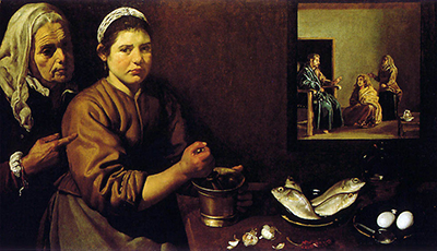 Christ in the House of Martha and Mary Diego Velazquez